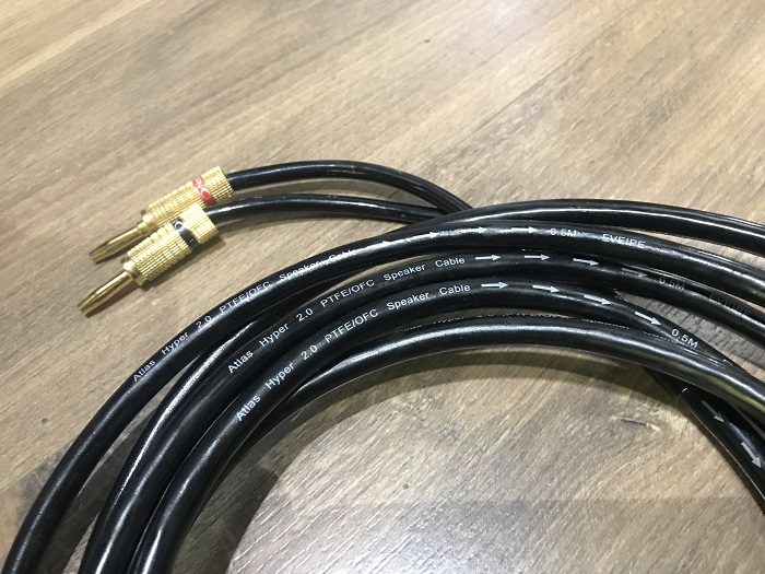 Atlas Cables Hyper 2.0 2х3.0m (banana "NorStone")