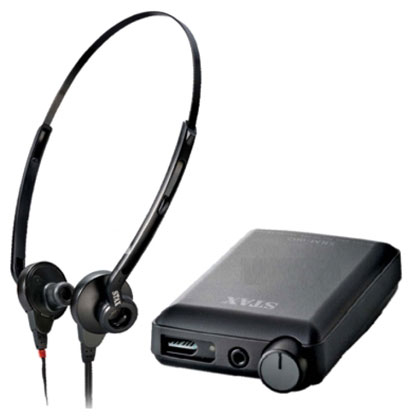 Stax SRS-002 System  (Портативный комплект - SR-002 Headphone + SRM-002 Driver unit)