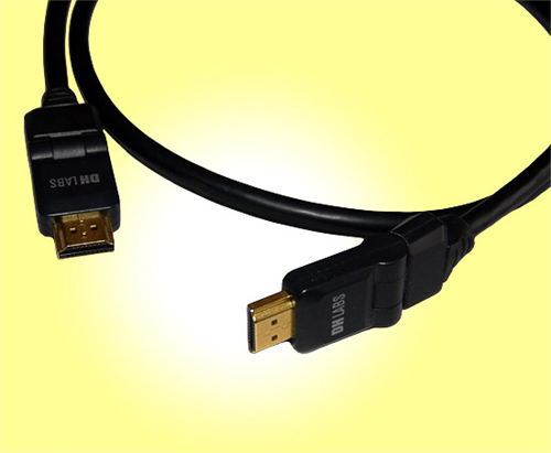 DH Labs HDMI 1.4 Basic (с поворотными коннекторами) 0,5m