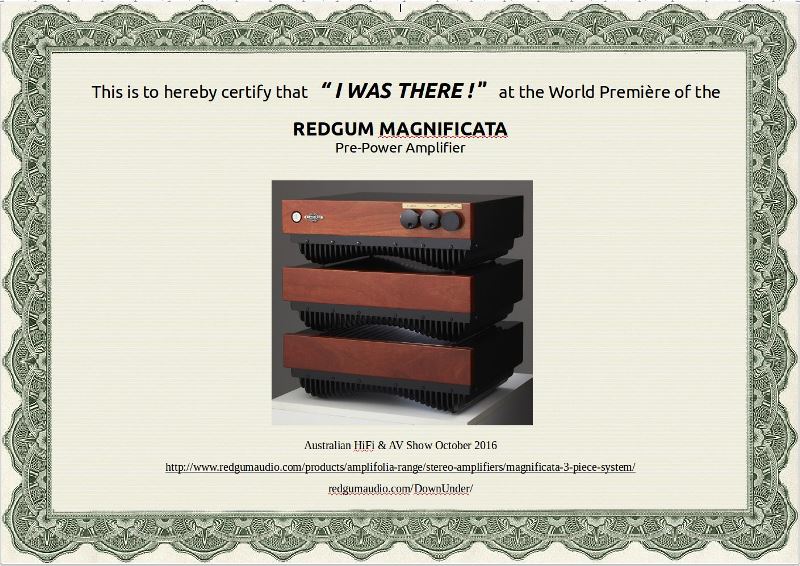 Redgum Magnificata (3 Piece System)