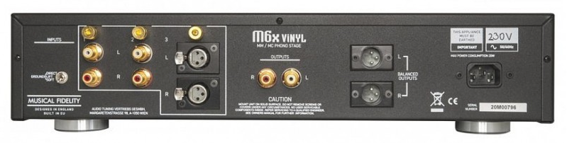 Musical Fidelity M6x Vinyl Silver