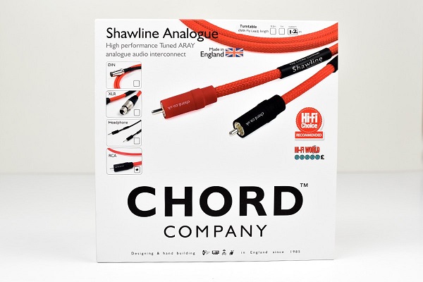 Chord Company SHAWLINE ANALOGUE RCA 1,0m